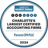Largest CPA Firm badge